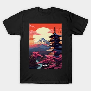 Japan Fuji Art T-Shirt